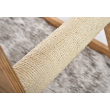 Nice Z-shaped durable MDF material sisal cat tree